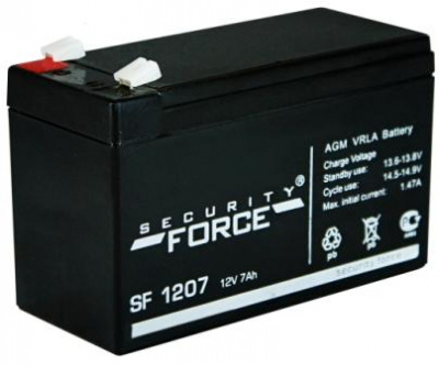 Аккумулятор 12В 7 Ач Security Forse