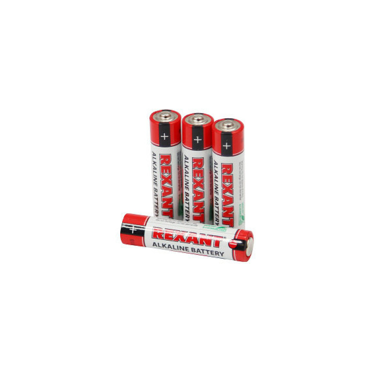 Элемент питания Алкалиновая батарейка AAA/LR03 "REXANT"1,5 V 1200 mAh 12шт (30-1011)