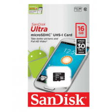 16Gb MicroSDHC карта памяти SanDisk