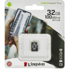 32Gb MicroSD карта памяти Kingston Canvas Select+